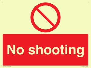 No shooting
